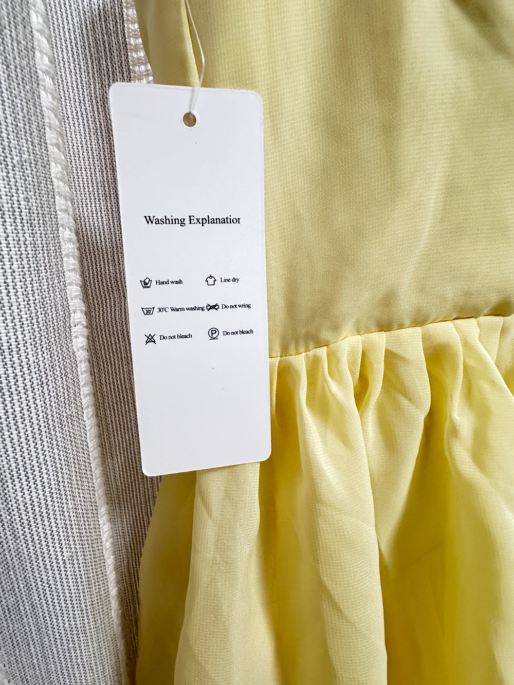 Sunshine Yellow Tiered Ruffle‎ Corset Women’s Formal Dress Size S/M NWT - Picture 3 of 10